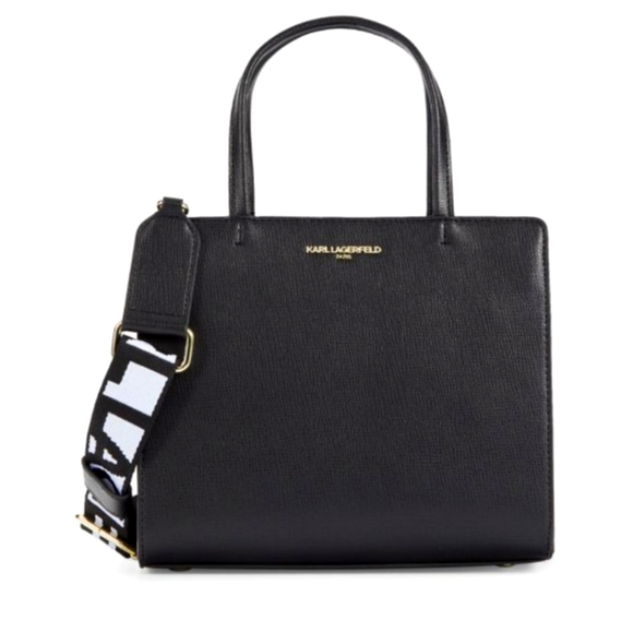 Karl Lagerfeld Maybelle Studded Bottom Crossbody Removable Strap + Dust Bag Nwt - Picture 5 of 10